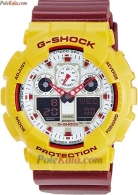 ساعت مچی عقربه ای مردانه_زنانه کاسیو مدل GA-100CS-9ADR