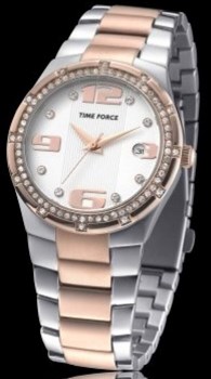 ساعت مچی عقربه ای زنانه تایم فورس مدل TF3371L11M
