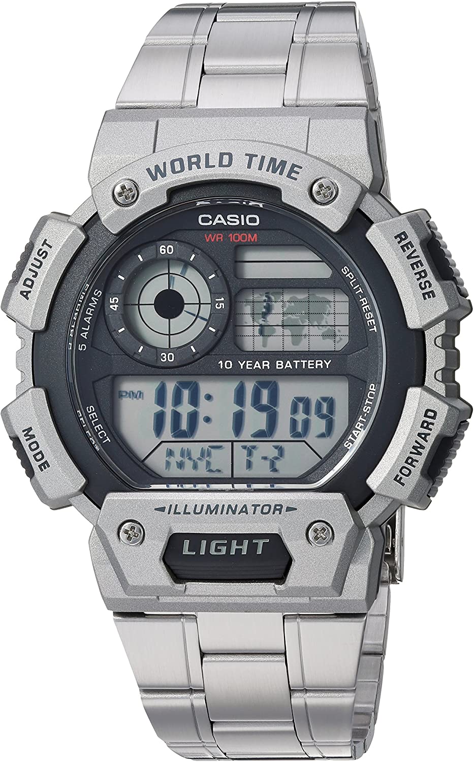 ساعت مچی دیجیتال مردانه کاسیو مدل AE-1400WHD-1A