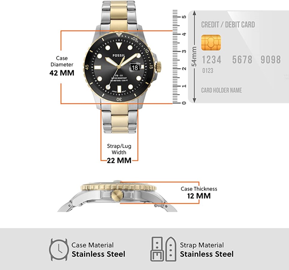 ساعت مچی مردانه فسیل مدل FS5653
