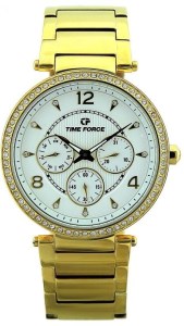ساعت مچی زنانه تایم فورس مدل TFA7001LGS02M