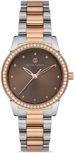 ساعت مچی زنانه دیوید گانر مدل DG-8365LA-E6