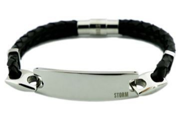 دستبند مردانه استورم مدل ST9980708/BK