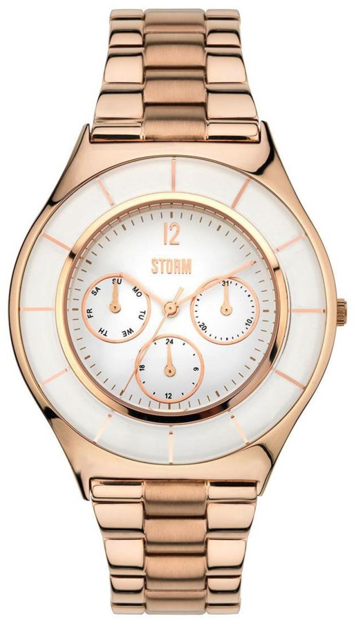 Storm rose gold clearance watch